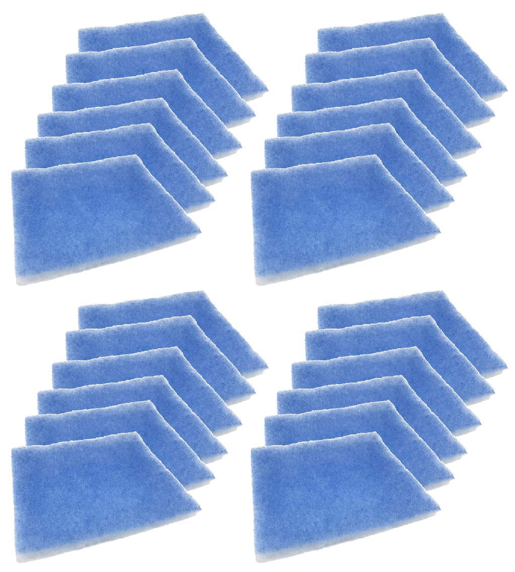 Nispira Replacement Polyester Filters Compatible with BetterVent Indoor Lint Dryer Vent, A pack of 24 Filters