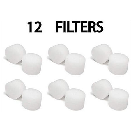 Nispira Replacement Sponges Air Filter, Optimizes Performance for Compressor System, 12 Filters