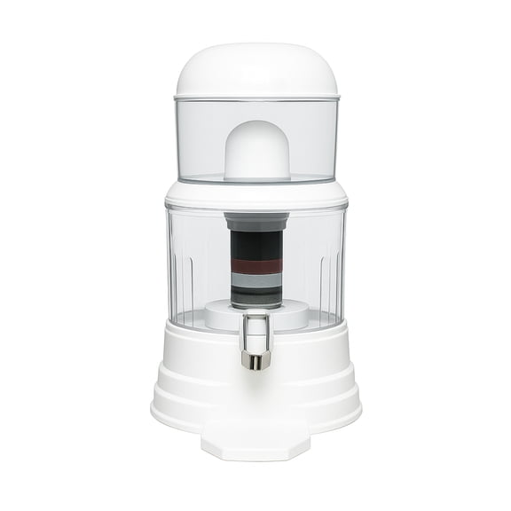 Nispira Super Mineral Water Purifier Tower System Filter | 12L 3-Gallon | Household Economical Drinking Pot Water Dispenser