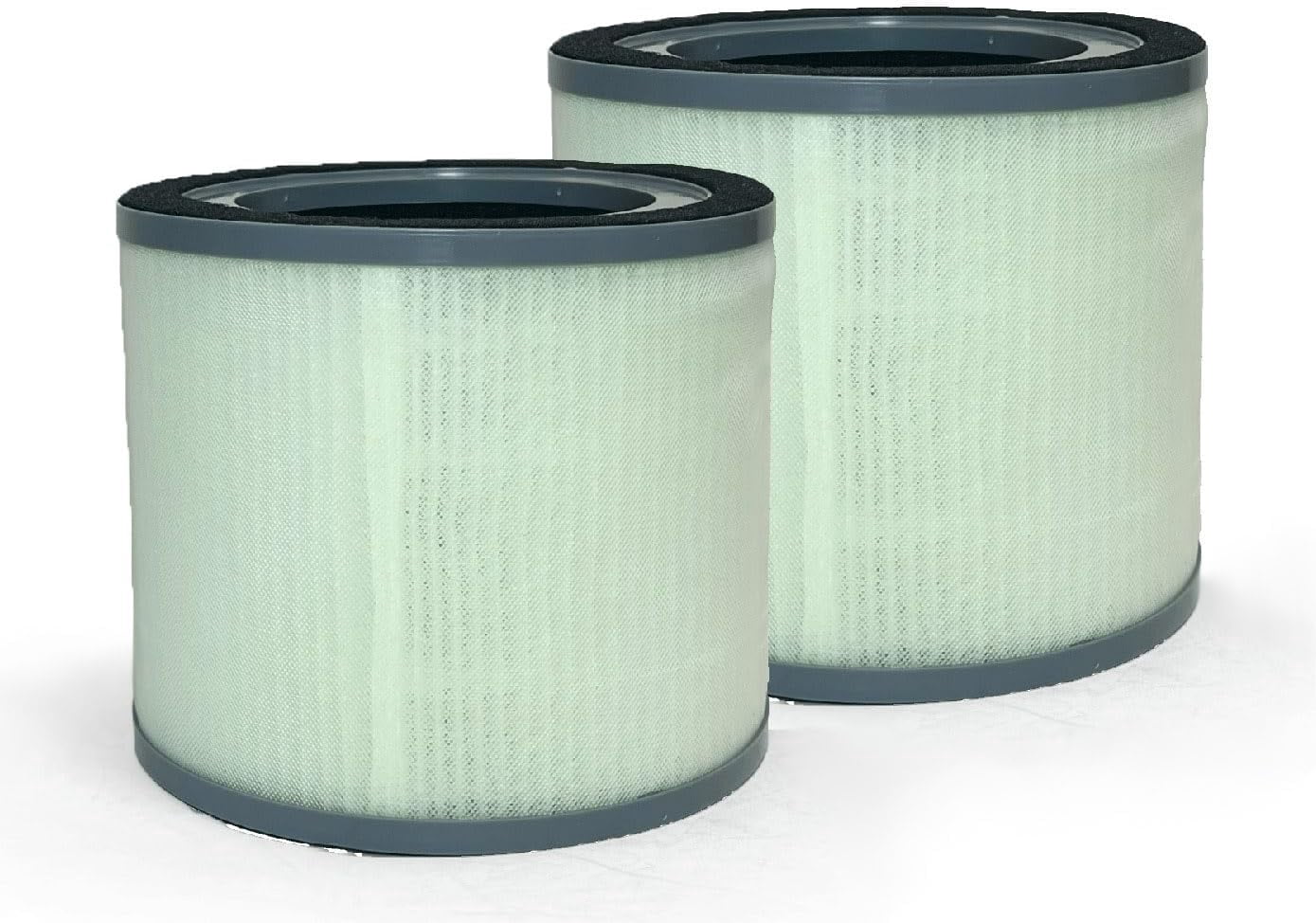 Nispira TR-8080 4-in-1 True HEPA Activated Carbon Filter Replacement Compatible with DreamEgg Air Purifier Portable TR-8080 Part RF001, 2 Pack