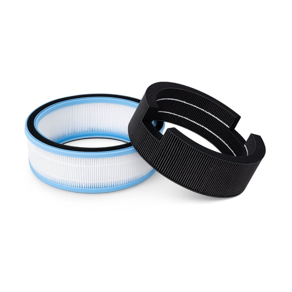 Nispira True HEPA + Activated Carbon Filter Replacement Set Compatible with LEVOIT Sprout Evaporative Humidifier LEH-B381S, 1 Pack