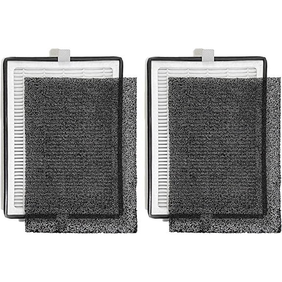 Nispira True HEPA Activated Carbon Pre Filter Replacement Compatible with LV-H126 Air Purifier. Compared to Part LV-H126-RF, 2 Pack