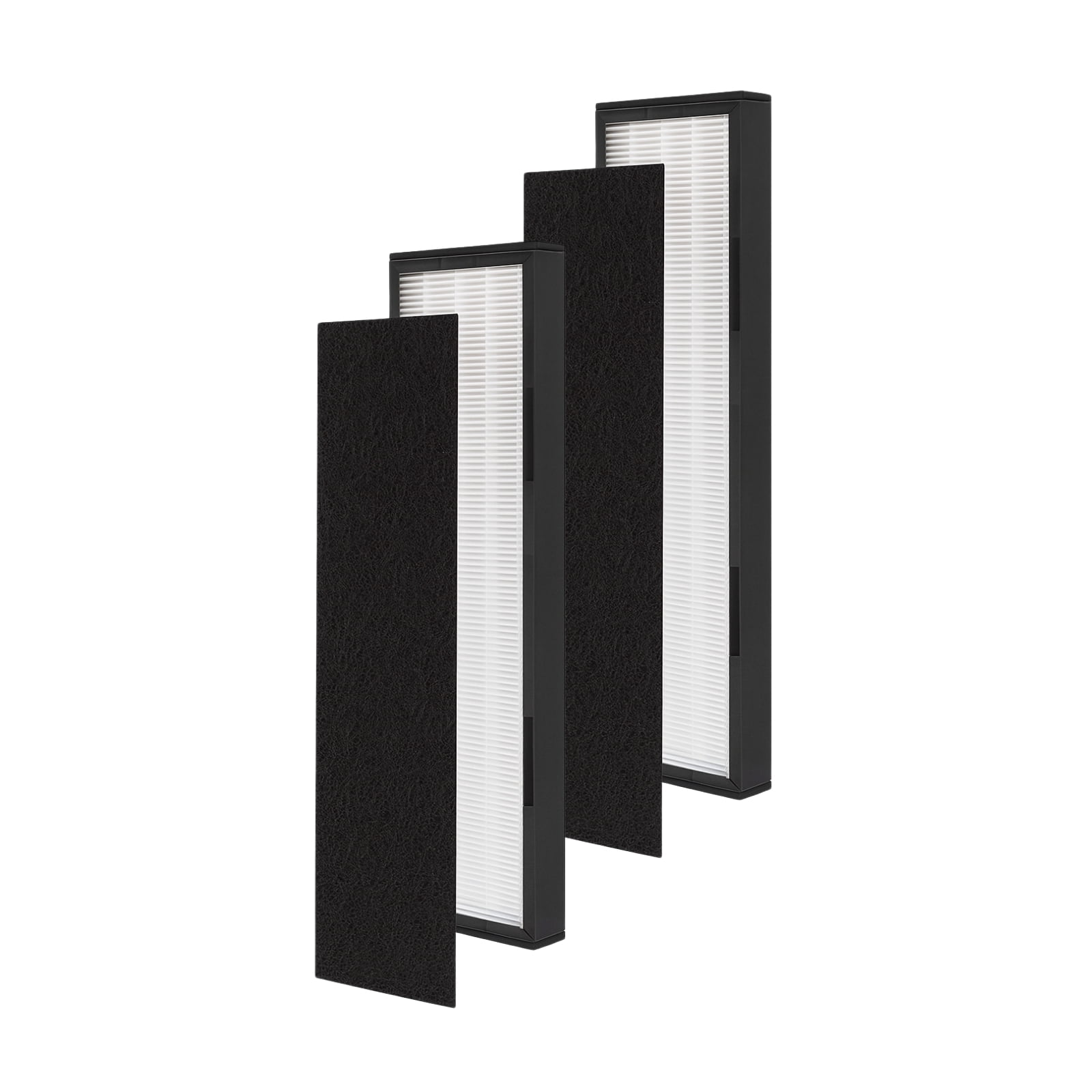 Nispira True HEPA Filter C Replacement for Germ Air Purifier FLT5000 AC5000 AC5250 Black Decker BXAP040 BXAP250 Idylis IAP-GG-125 2 Packs