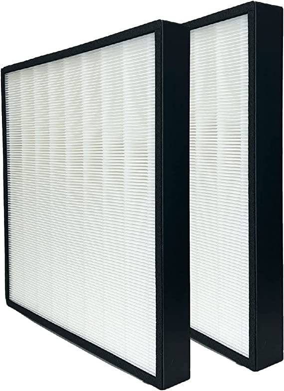 Nispira True HEPA Filter Replacement For Air Purifier | Compatible with Whirlpool Whispure WPPRO2000 1183050K Extra Large | Remove Smoke, Pollen, Dust | 2 Packs