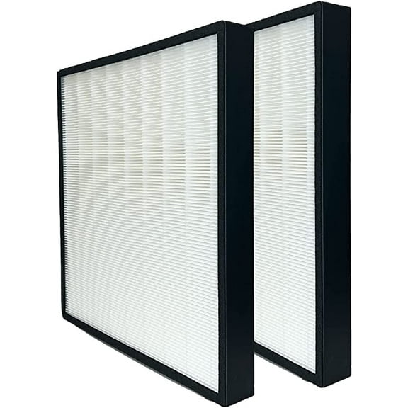 Nispira True HEPA Filter Replacement For Air Purifier | Compatible with Whirlpool Whispure WPPRO2000 1183050K Extra Large | Remove Smoke, Pollen, Dust | 2 Packs