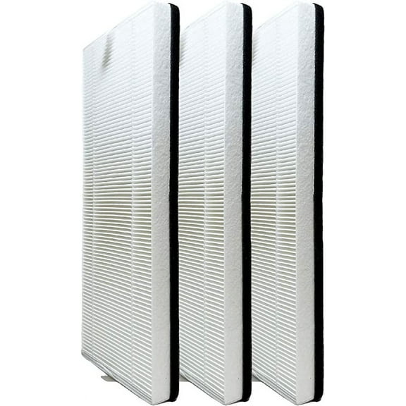 Nispira True HEPA Filter Replacement Compatible with Membrane Solutions MS18 Air Purifier Tower 3 Pack
