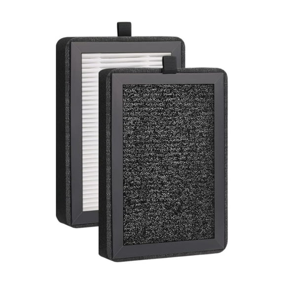 Nispira True HEPA Replacement Filter Compatible with LV-H128 Air Purifier Part LV-H128-RF. 2 Packs