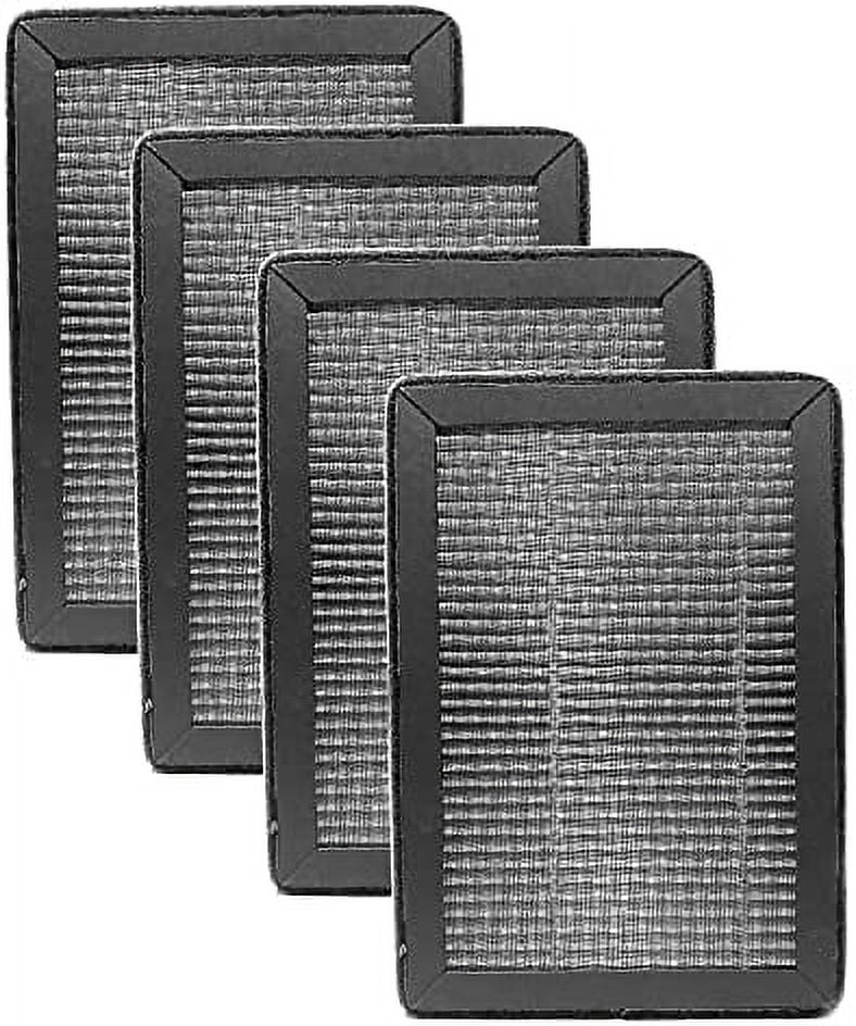 LV-H128 Replacement Filter Compatible with Levoit LV-H128 / PUURVSAS (HM669A) / ROVACS (RV60) Air Purifier, Compare to Part #lv-h128-rf, 4 Pack