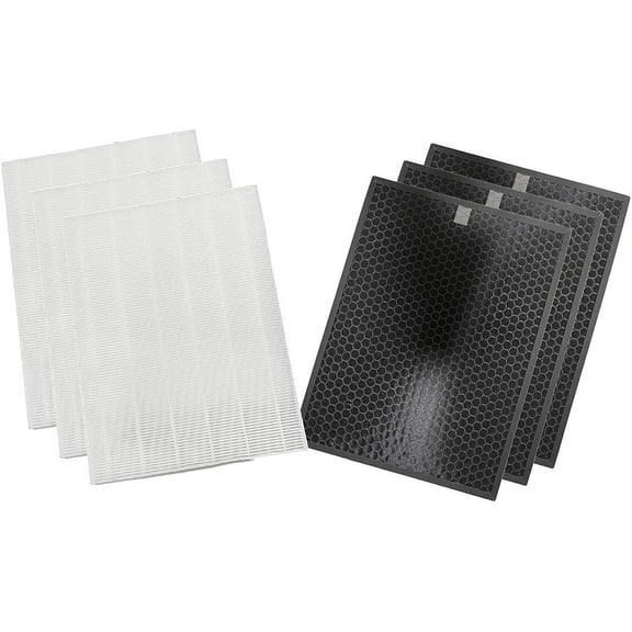 Nispira True HEPA Replacement Filter T Compatible with Winix HR900 Air Purifier Part 1712-0093-00, 3 Packs