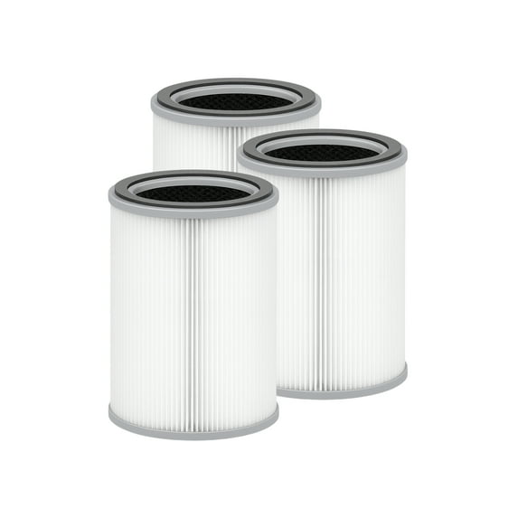Nispira True HEPA Replacement Filters For TPAP001 Air Purifier Comfy Air C2 TPFF001, 3 Packs