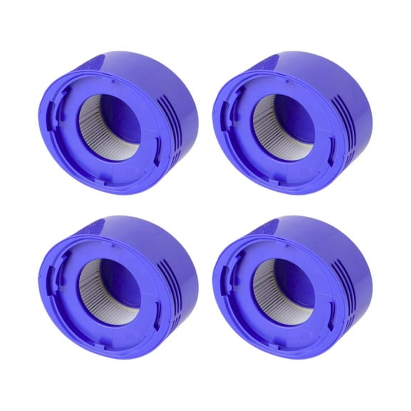 Nispira True HEPA Vacuum Filters Replacement Kit Compatible with Dyson V7 V8 Animal and Absolute Vacuum, Compare to Part #967478-01, 4 Packs
