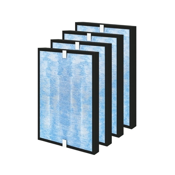 Nispira True HEPA with Activated Carbon Pre Filter Replacement Compatible with Membrane Solutions MSA3 Air Purifier, 4 Packs