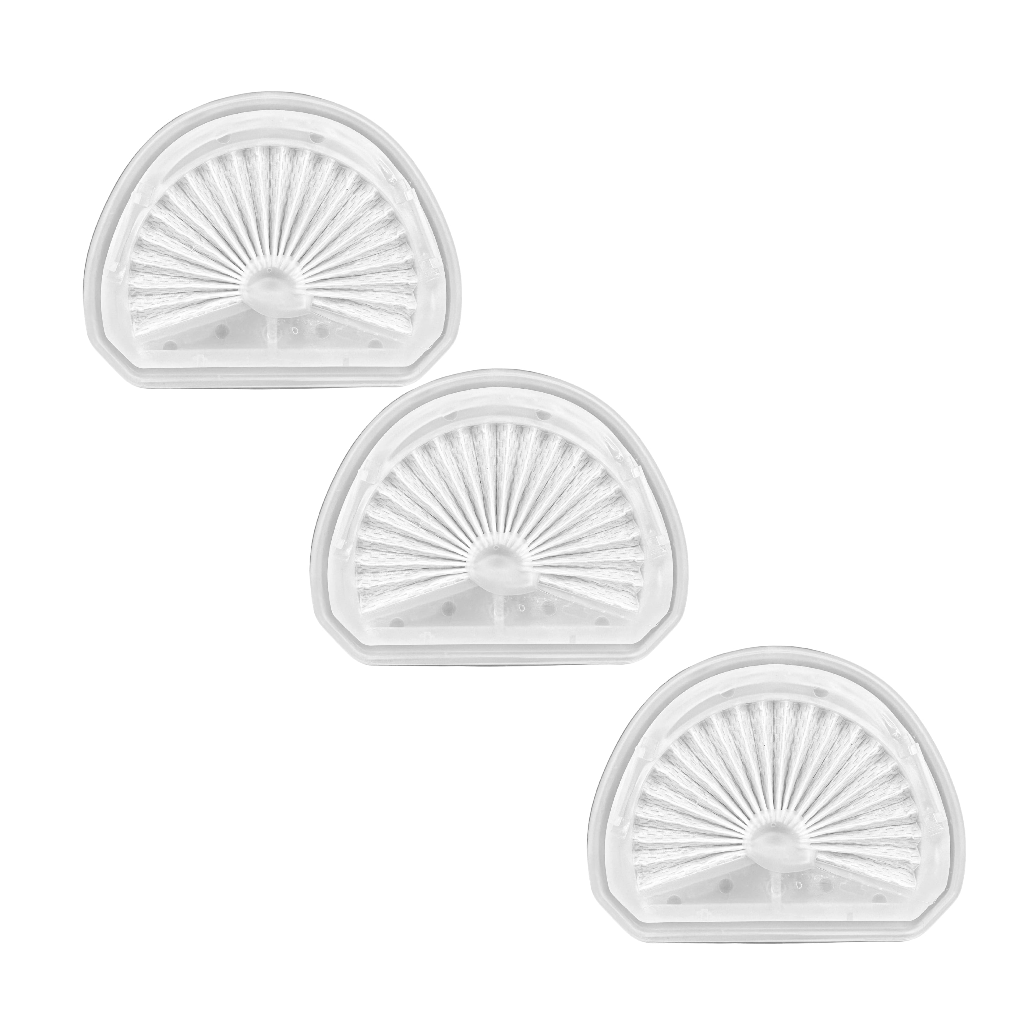 White HEPA Filter Replacement for Hand Vacuum, 3-Pack