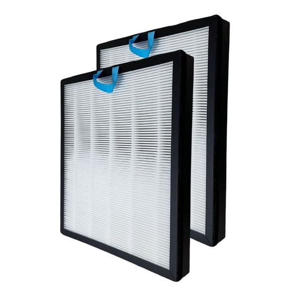 Nispira Vital 100S 2-In-1 True HEPA Filter Replacement Compatible with Levoit Air Purifier Part Vital 100S-RF | Pack of 2
