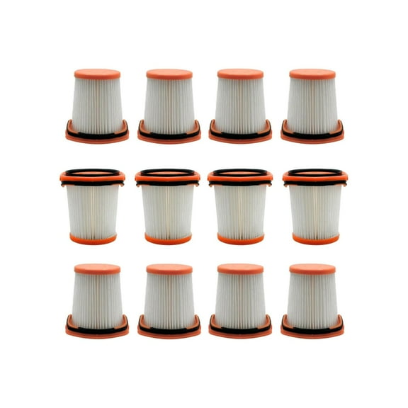 Nispira WS642AE WS640AE HEPA Filter Replacement for Shark Vacuum Wandvac Self-Empty System Ultra-Lightweight Powerful Cordless Stick, 12 Packs