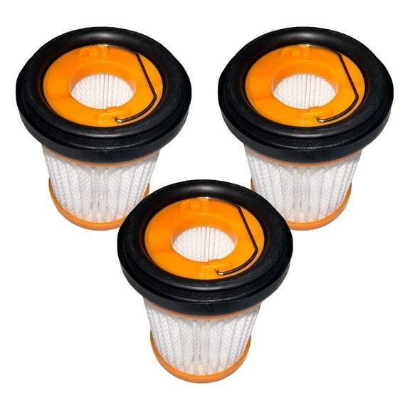 Nispira WV201 XHFWV200 1084FI200 Filter for Shark Vacuum Wandvac W1 S87 WV200, WV200C, WV201, WV203C, WV205, WV220, WV221, WV250, WV251, UV200CCO 3 Pack