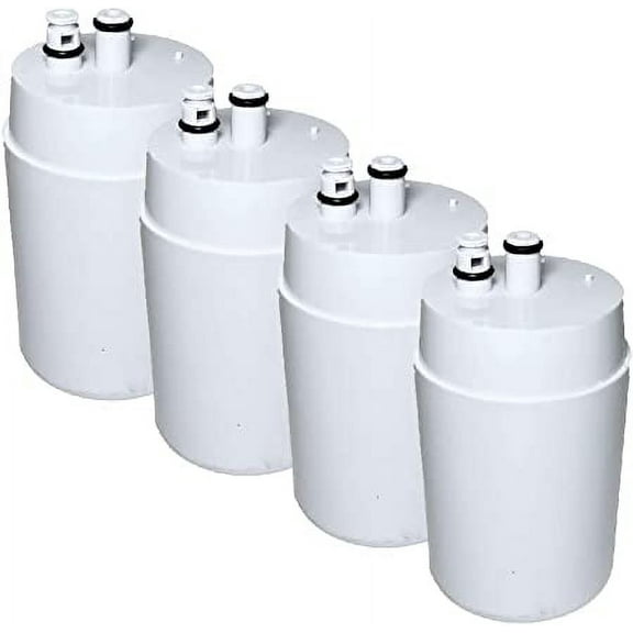 Nispira Water Filter Replacement For Brita Basic Complete Faucet Filtration Systems 36311 36312 FR-200 FF-100 | Removes Chlorine, Lead, Odor, Color | 100 Gallon | Pack of 4