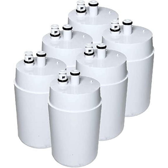 Nispira Water Filter Replacement For Brita Basic Complete Faucet Filtration Systems 36311 36312 FR-200 FF-100 | Removes Chlorine, Lead, Odor, Color | 100 Gallon | Pack of 6