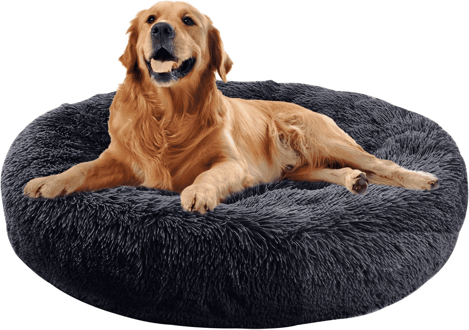 Nisrada Dog Bed for Medium Large Dogs, 36 inch Washable Round Cozy Soft Pet Bed