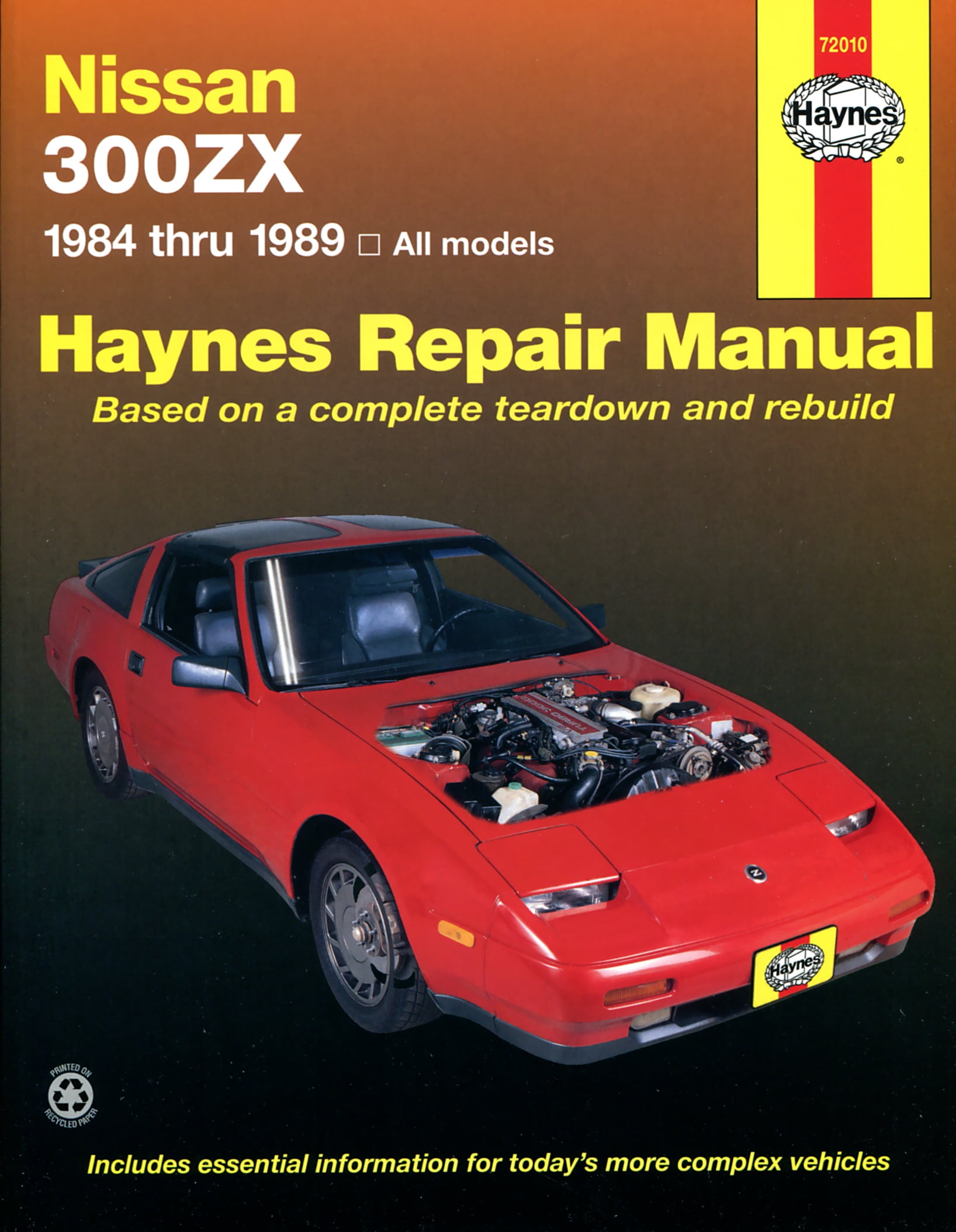 Nissan 300ZX (84-89) models inc. Turbo, seater  V6 engine Haynes  Repair Manual