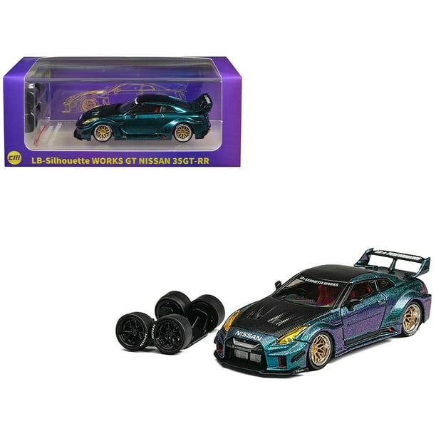 ミニカー MGT GT LB-SilhouetteWORKSGTNissan35GT-RR Nissan 35GT-RR 