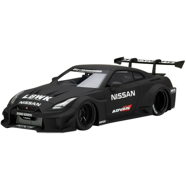 MINI GT LB★Works Nissan GT-R Matte Black MINI GT 31 (open) LB WORKS Nissan GT-R (R35) Matte Black