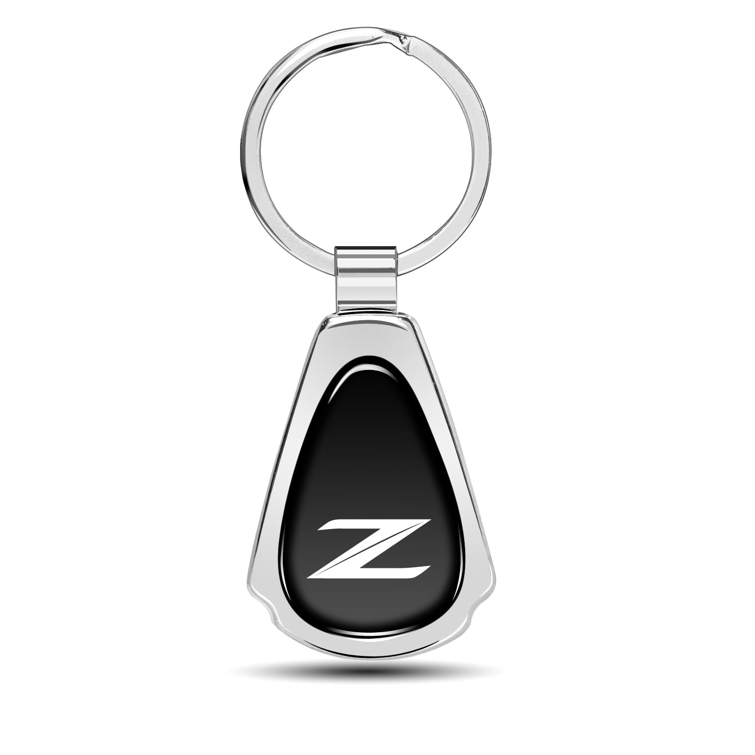 Citystores Key Ring Non-fading Decorative Electroplated A-Z 26 Letter Metal Key Chain Charm for Promotional Gifts,B, Women's, Size: One size, Grey