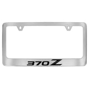 Nissan 370z Chrome Plated Metal License Plate Frame Holder