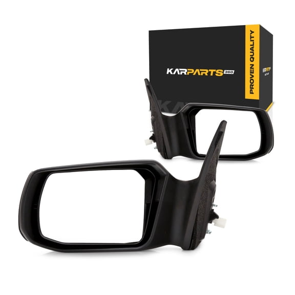 For Nissan Altima 2007 08 09 10 11 2012 Door Mirror Driver and Passenger Side | Pair | Power | Non-Heated | 2.5L | Sedan | Replacement For 96302-JA04A, 96301-JA04A | NI1320163, NI1321163