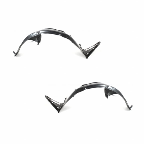 For Nissan Altima 2007 08 09 10 11 2012 Fender Liner Driver and Passenger Side | Pair | Front | Sedan | Coupe | Plastic | CAPA | Replacement For NI1250135, NI1251135 | 615343965031, 615343964980