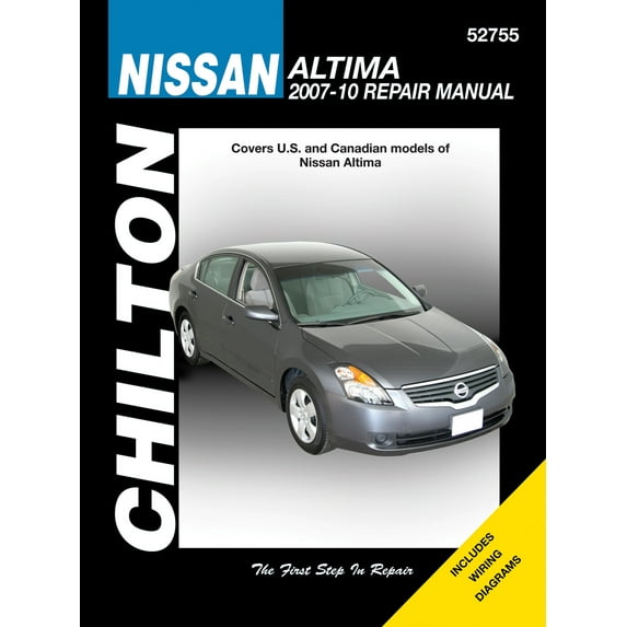 Nissan Altima (2007-10) (Does not include information specific to hybrid models) Chilton Repair Manual (USA) ^