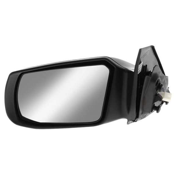 For Nissan Altima 2008 09 10 11 12 2013 Door Mirror Driver Side | Power Glass | Non-Heated | Manual Folding | Paintable | Non-Towing | 2.5L | With Cover | Replacement For NI1320186 | 96302JB10E