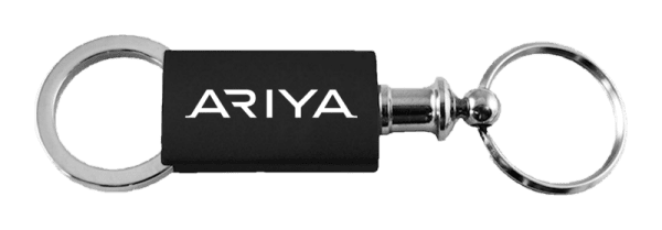 Nissan Ariya Black Valet Anodized Aluminum Key Chain Fob Ring Official ...