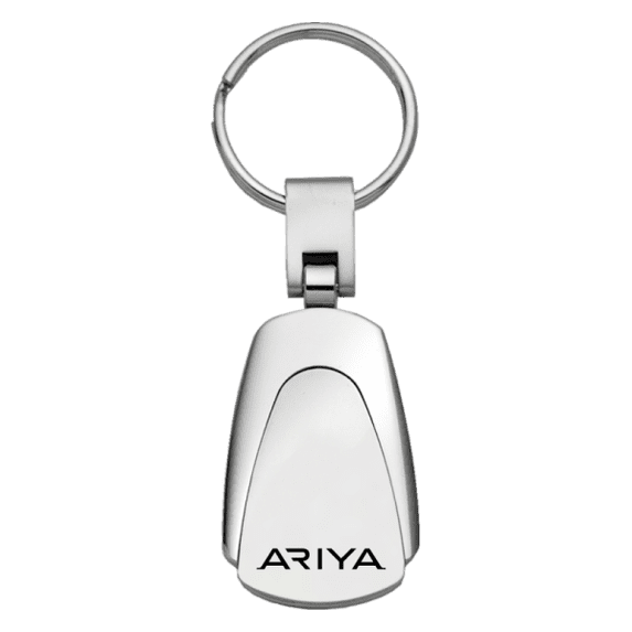 Nissan Ariya Chrome Teardrop Key Fob Logo Key Chain Key Ring Official Licensed