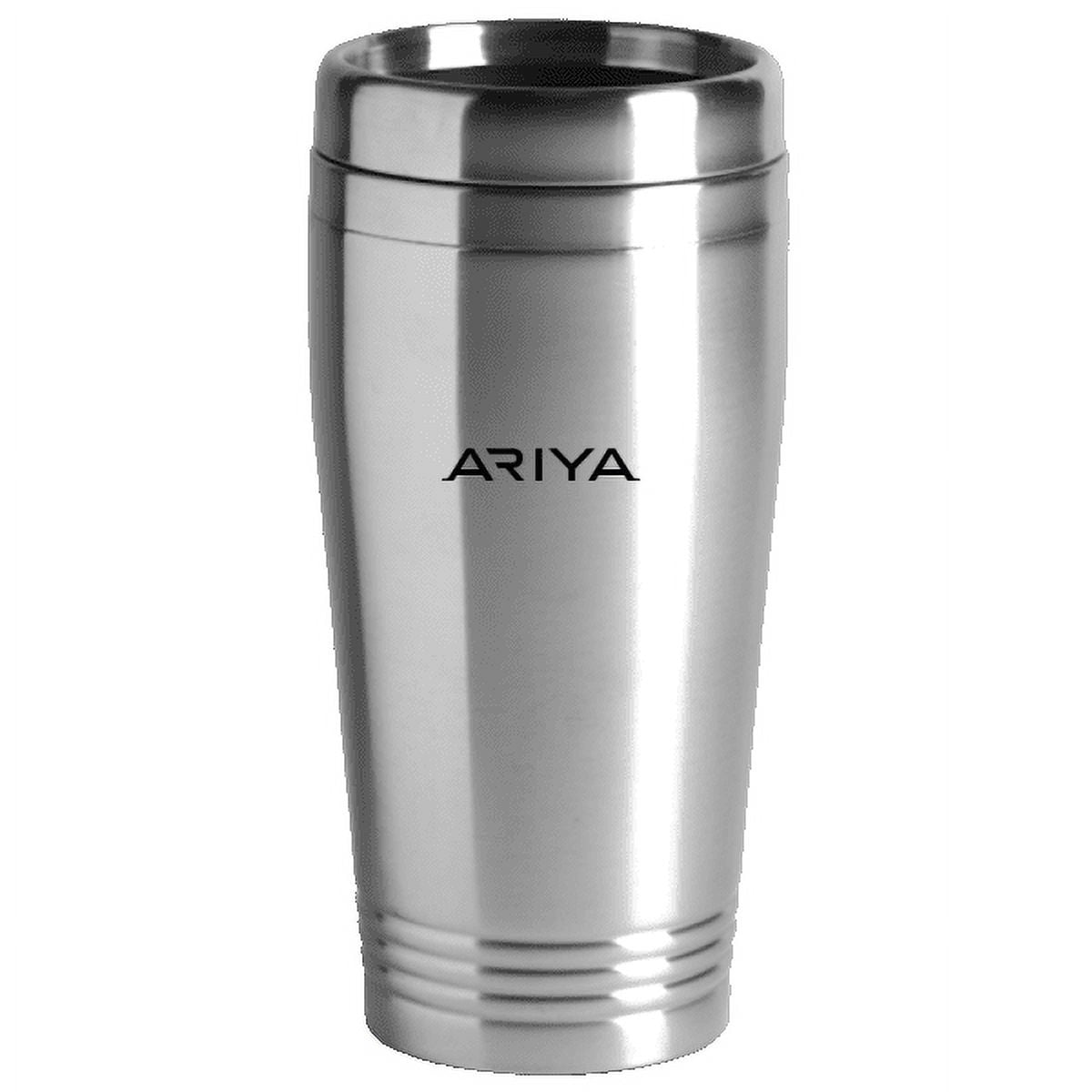 Nissan Ariya Silver 16oz Stainless Steel Tumbler Travel Mug
