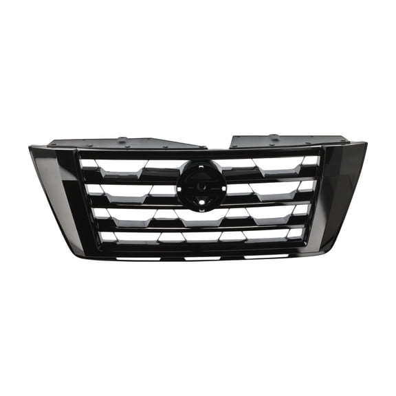 For Nissan Armada 2021 2022 2023 Grille | With Black Molding | Painted Black Shell And Insert | With Midnight Edition | SL Model | Replacement For NI1200328 | 623106JL0C