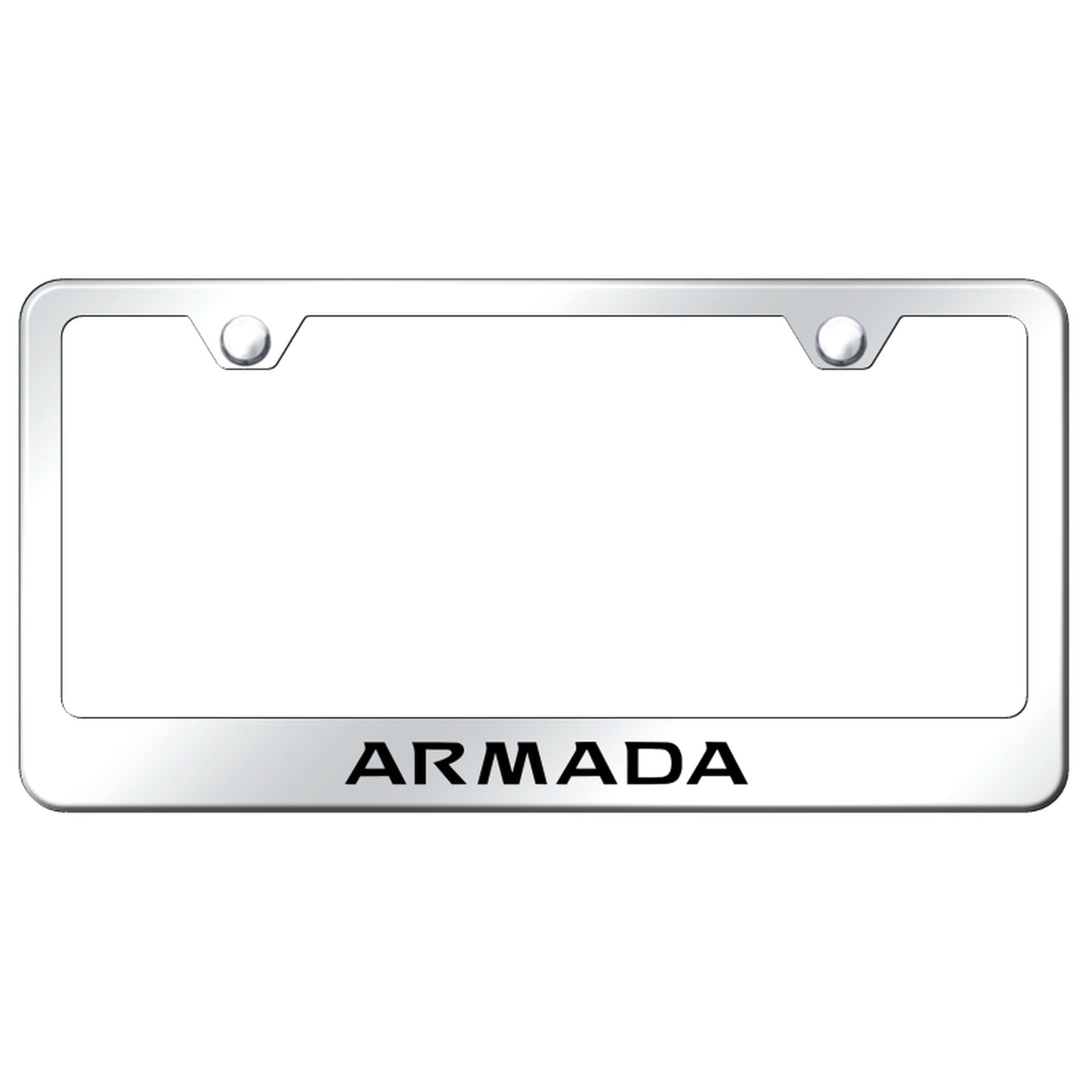 Nissan Armada Laser Etched Logo Stainless Steel License Plate Frame ...