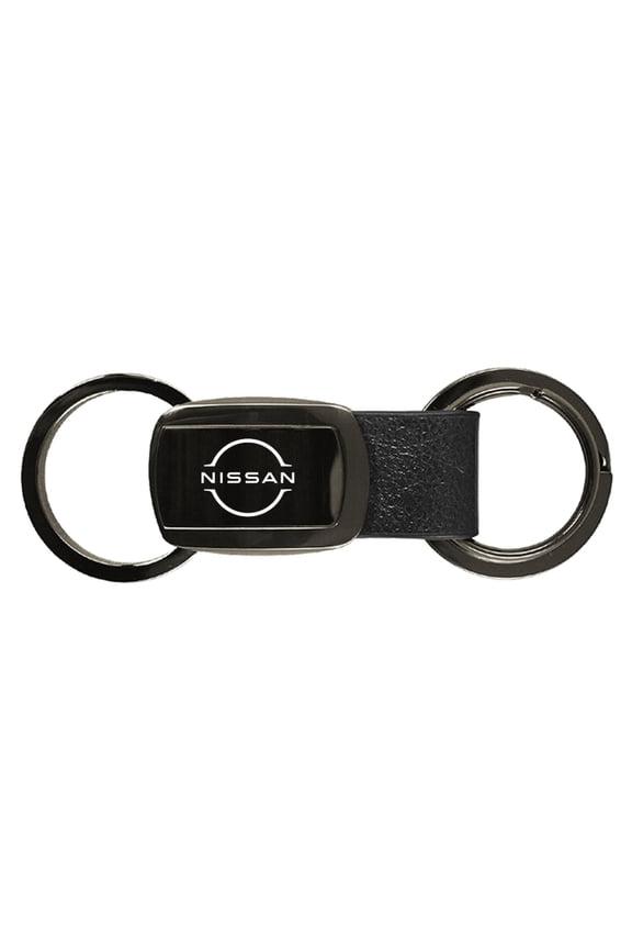Nissan Double Valet Key Chain (Gun Metal)