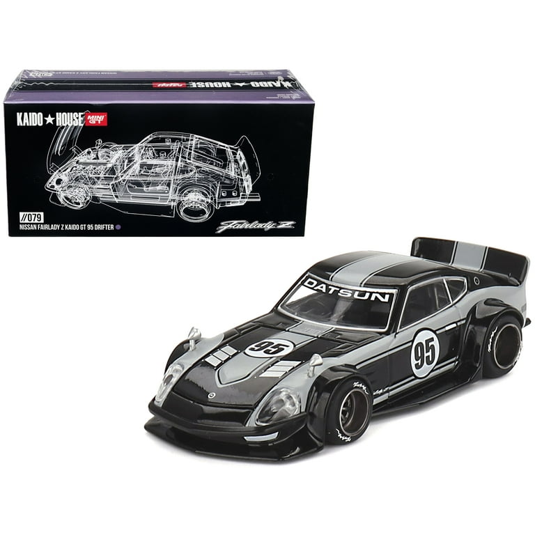 Nissan Fairlady Z Kaido GT 95 Drifter V1 Black Grey Kaido Nissan Fairlady Z Kaido GT 95 Drifter V1 Black Grey Kaido