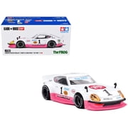 Nissan Fairlady Z RHD #1 "Tamiya Racing - Frog Racing Team" White & Pink "Kaido House" Special 1/64 Diecast Model Car by Mini GT