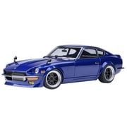 Nissan Fairlady Z RHD "Akuma No Z" Blue Metallic "Wangan Midnight - Comic #1 Version" Manga 1/18 Model Car by Autoart