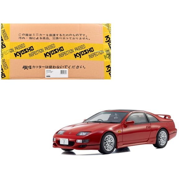Nissan Fairlady Z (Z32) Version R 2by2 RHD (Right Hand Drive) Red 1/18 Model Car by Kyosho KSR18028P