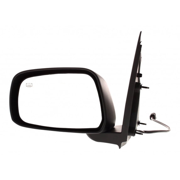 For Nissan Frontier 2005 06 07 08 09 2010 Door Mirror Driver Side | Power | Crew/Extended Cab | w/ Heated | Textured | Replacement For NI1320169 | 615343183404, 963029BE0C