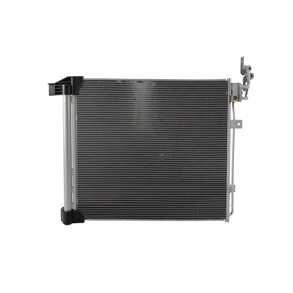 For Nissan Frontier 2022 2023 2024 A/C Condenser | Front | 3.8L V6 | Parallel Flow Condenser | Block Fitting Design | With Built-In Receiver/Dryer | Replacement For NI3030191 | 92100-9BU0B