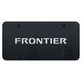 thumbnail image 1 of Nissan Frontier Laser Etched Logo License Plate (Rugged Black), 1 of 3