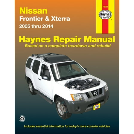 Nissan Frontier & Xterra (05-14) for 2 & 4-wheel Drive Haynes Repair Manual ^