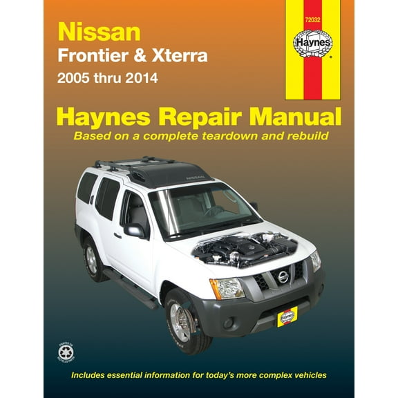 Nissan Frontier & Xterra (05-14) for 2 & 4-wheel Drive Haynes Repair Manual ^