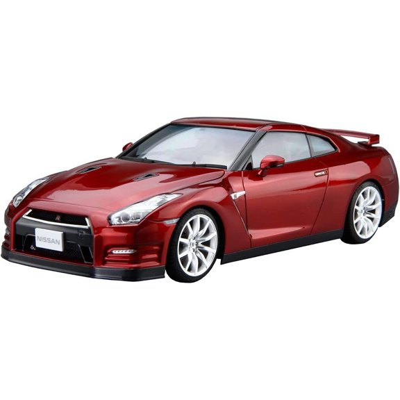 Nissan GT-R R-35 (GT-R Body 2014) Car Kit [1:24 scale in Red]
