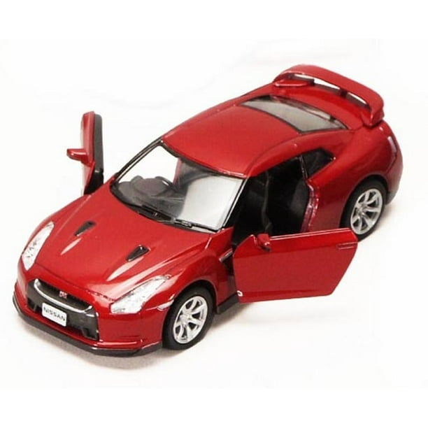 Nissan GT-R R35, Burgundy - Kinsmart 5340D - 1/36 scale Diecast Model ...