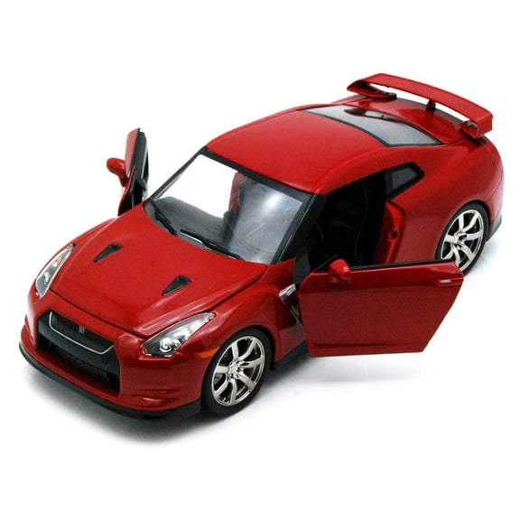 Nissan GT-R, Red - Jada Toys Bigtime Kustoms 92196 - 1/24 scale Diecast Model Toy Car (Brand New, but NOT IN BOX)